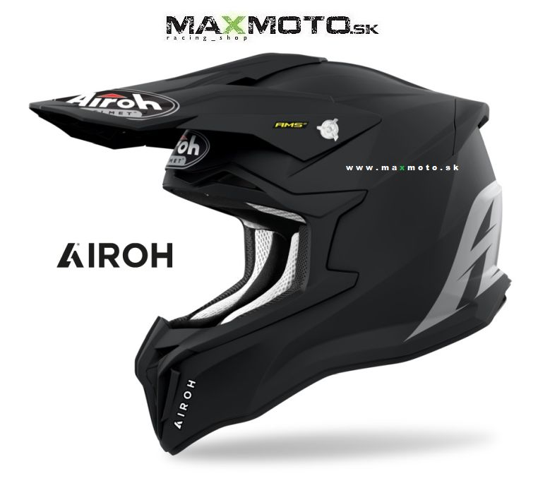 Prilba AIROH STRYCKER Color, matná čierna