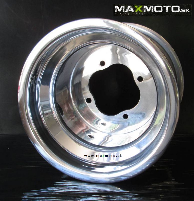 Disk zadný 10x8, 4/115, YAMAHA YFZ 450/ 450R, Raptor 250/ 350/ 660/ 700, strieborný