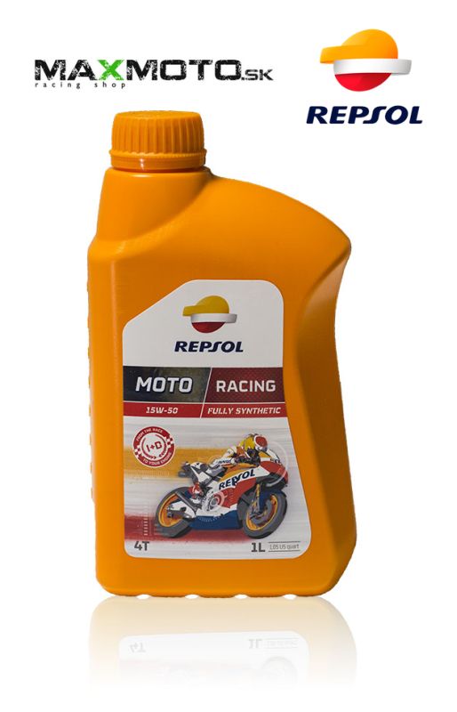 Motorový olej REPSOL MOTO RACING 15W50, 1L