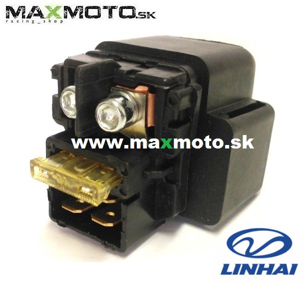 Relé štartéra LINHAI 260/ 300/ 400/ 420/ 520, 22004