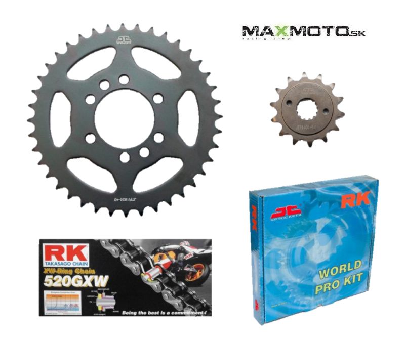 Reťazový kit YAMAHA YFM 660 RAPTOR 01-05 (sada)