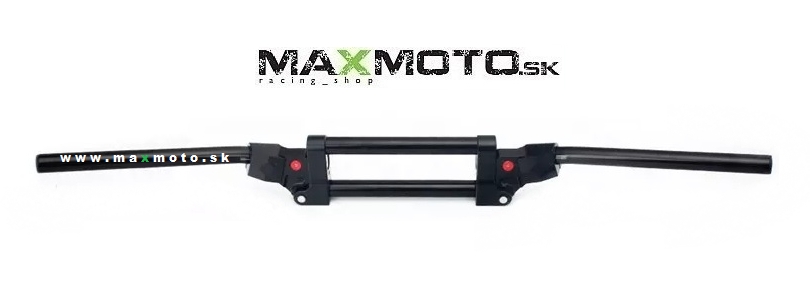 Riadidlá pre štvorkolky, FLEXX systém, 22mm - čierne