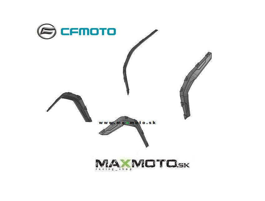 Rozširovacie lemy blatníkov CF MOTO Gladiator X450 G2/ X520 G2, 9DQV-803100-3000