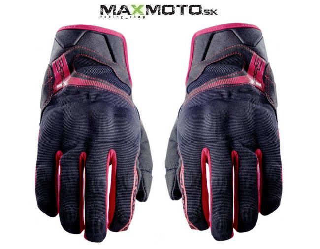Rukavice FIVE RS3 čierno červené