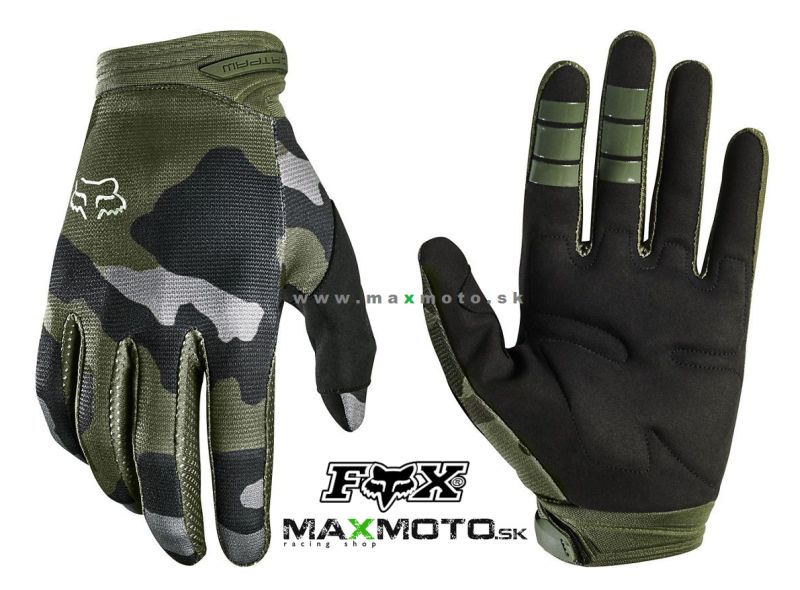 Rukavice FOX Dirtpaw MX20, kamufláž