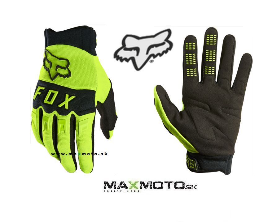 Rukavice FOX Dirtpaw MX22, Fluo Yellow