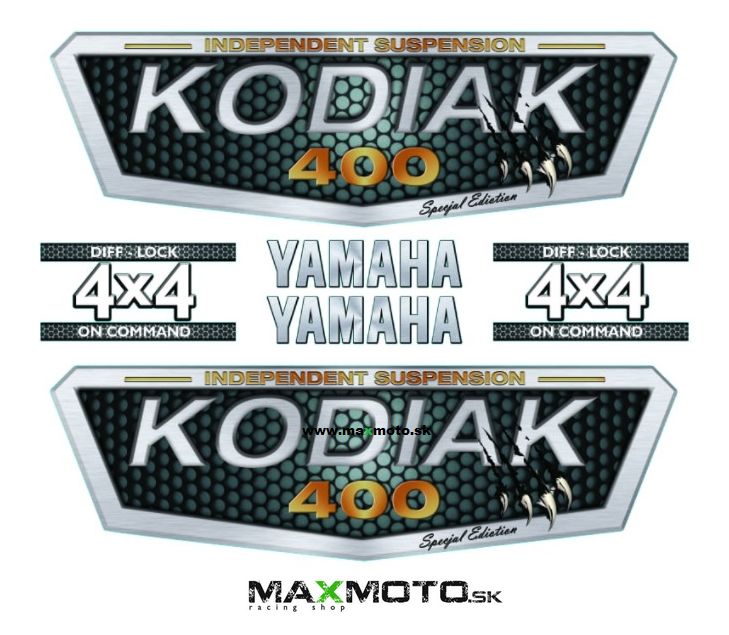 Nálepková sada SUZUKI Kingquad 700/ 750, 31x30cm