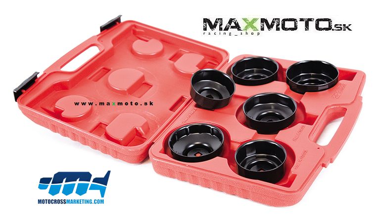 Sada kľúčov na olejové filtre M.C. - 6ks