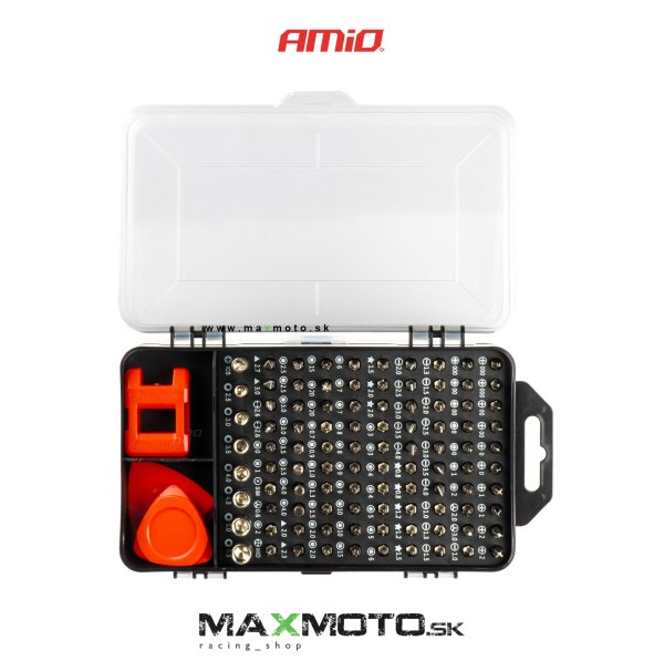 Sada presných skrutkovačov AMIO v kufríku 115v1
