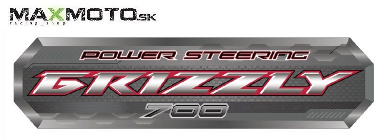 Samolepka YAMAHA Grizzly 700 Power Steering, 33cm