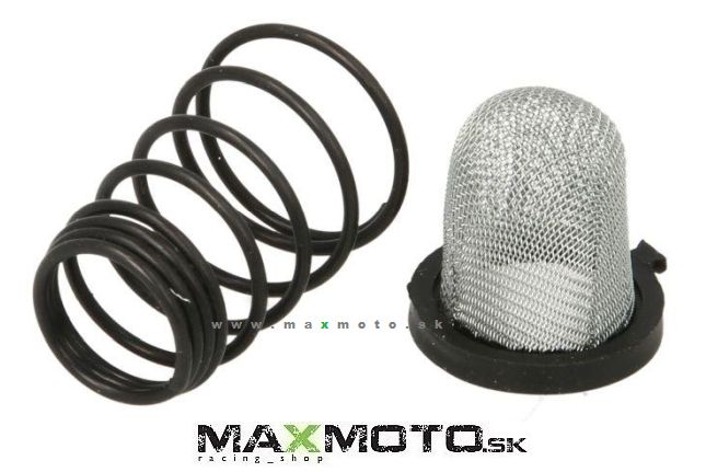 Sitko výpustnej skrutky oleja + pružina pre GY6, 000254