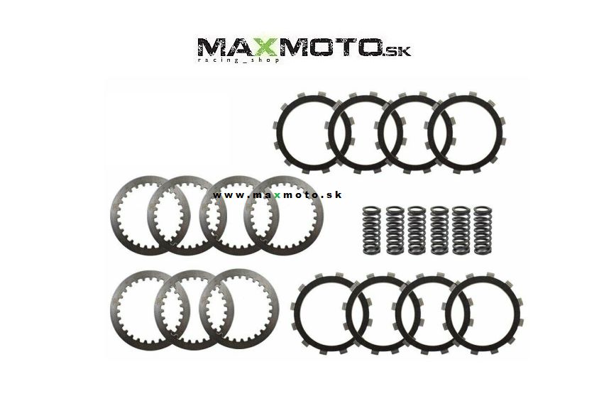 Spojková sada YAMAHA Raptor 660, lamely, plechy a pružiny spojky