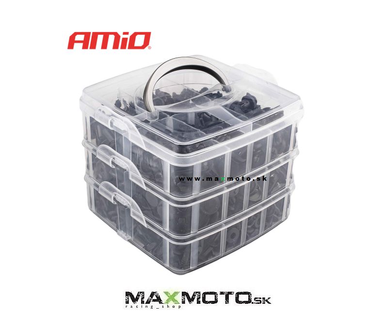 Spony a príchytky AMIO na čalúnenie vozidiel 620ks, 02831