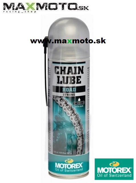 Sprej na reťaz MOTOREX CHAINLUBE 622 ROAD, 500ml