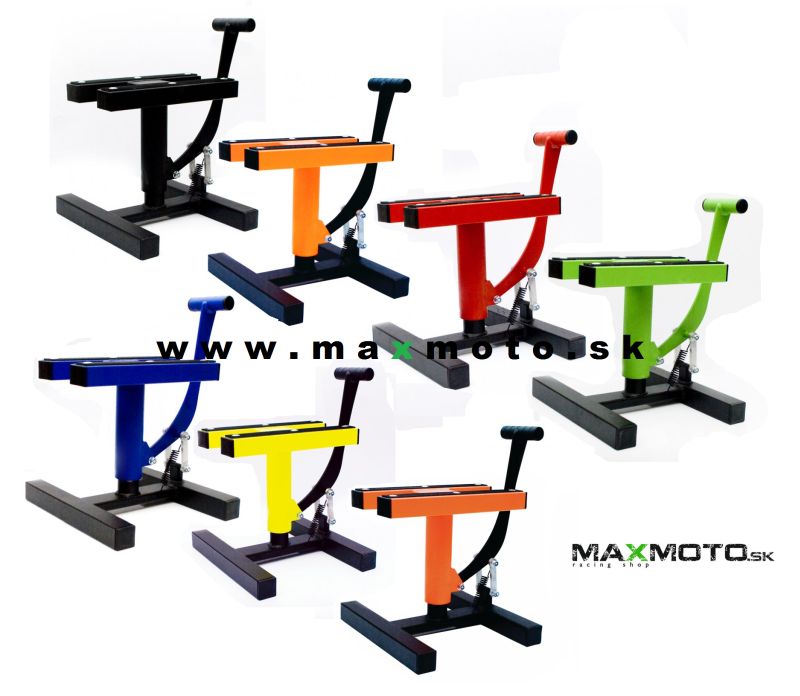 Stojan pod motorku/ cross, nosnosť max 150kg - rôzne farby