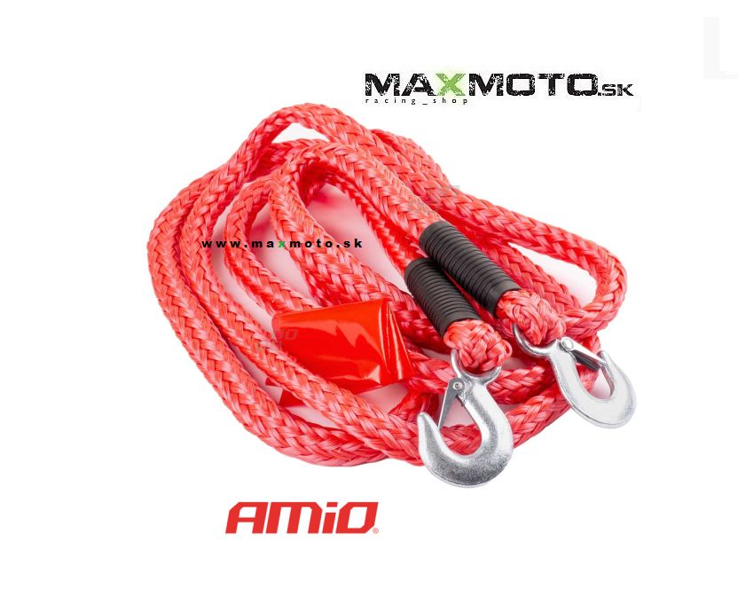 Ťažné lano 3000kg 4m TW-3T s 2 hákmi