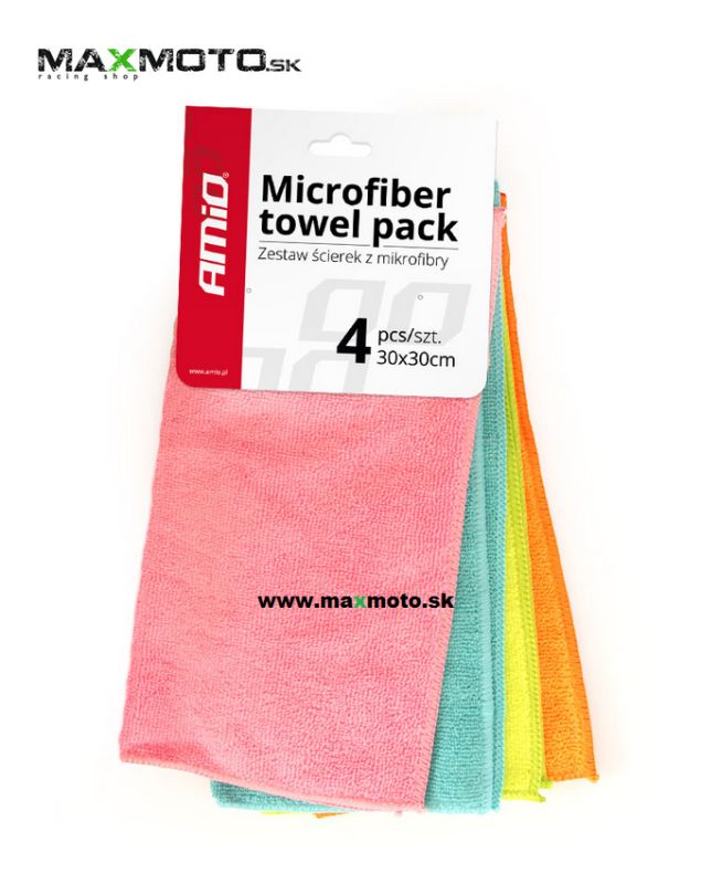 Sada utierok z mikrovlákna 30x30cm, 4ks