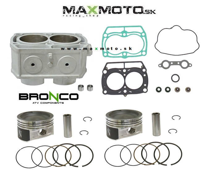 Valec, piesty a tesnenia POLARIS RZR 800, 11-14