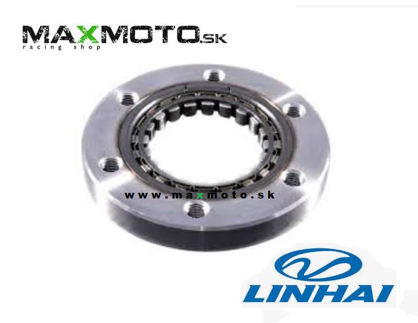 Voľnobežka štartéra LINHAI ATV 260/ 300/ 400/ 520, UTV 300/ 400, 23706