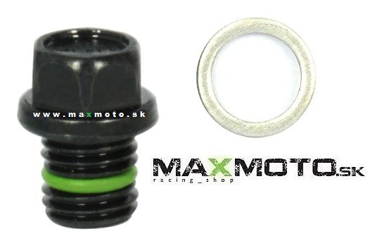 Výpustná skrutka motora CAN-AM, CF MOTO, HONDA, KAWASAKI, YAMAHA a iné, M12×1.5 12mm