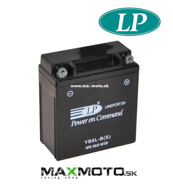 Batéria LP YB5L-B (S) 12V, 5AH, 119x59x130, SLA