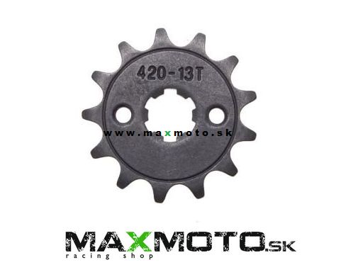Vývodové koliečko pre čínske ATV, PITBIKE 420/13 zubov, hriadeľ 17mm