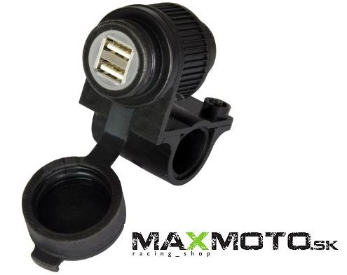 Zásuvka zapaľovača USB 12V moto, OXFORD