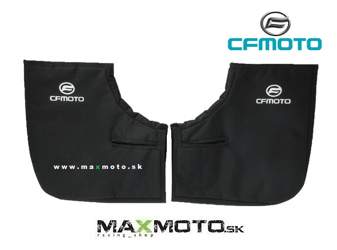 Zateplené návleky na riadidlá štvorkolky CF MOTO, čierne