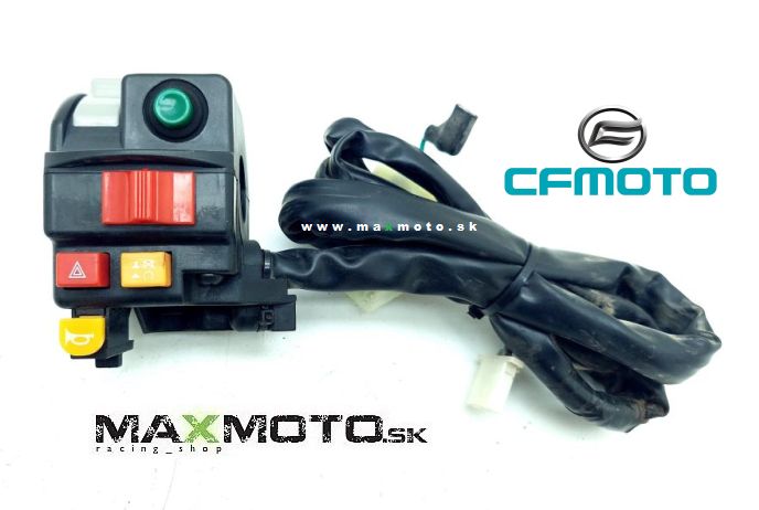 Združený ovládač CF MOTO Gladiator X450/ X520/ X550/ X600, ľavý, 9CR6-160600