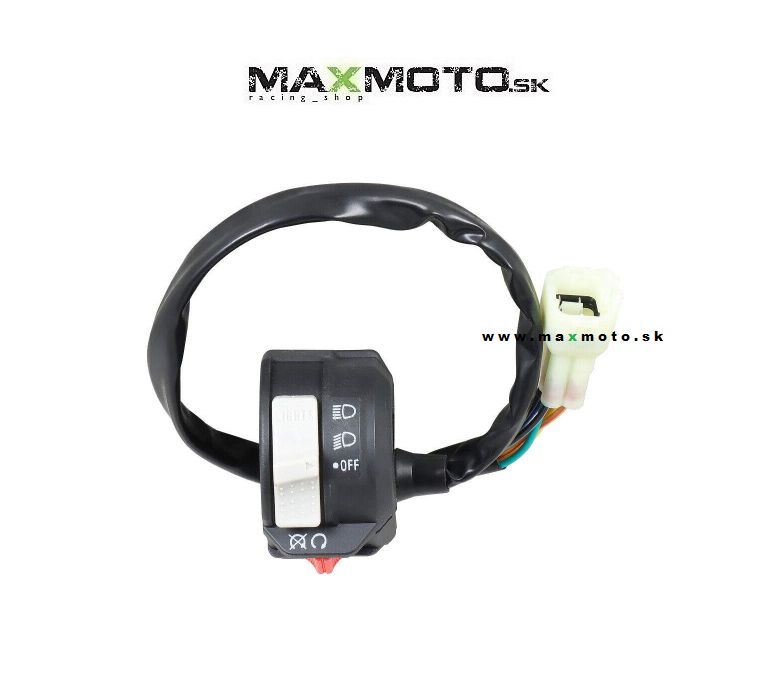 Združený ovládač YAMAHA Banshee YFZ 350, 5FK-83975-11-00, 02-06, ľavý