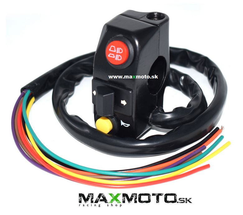 Združený ovládač ATV, smerovky, klaksón, vypínač