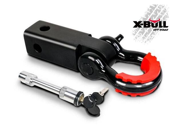 Adaptér na US ťažné s uzamykacím čapom, závlačkou a strmeňom 3/4, 50x50mm, CAN-AM  a iné