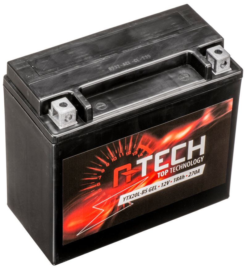 Batéria A-TECH YTX20L-BS, 12V, 18Ah, 175x87x155mm, 270A, bezúdržbová, gélová