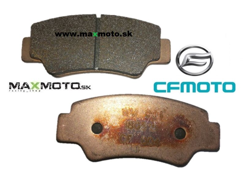 Brzdové obloženie CF MOTO Gladiátor pre modely EURO 4 zadné, 7020-0810A0