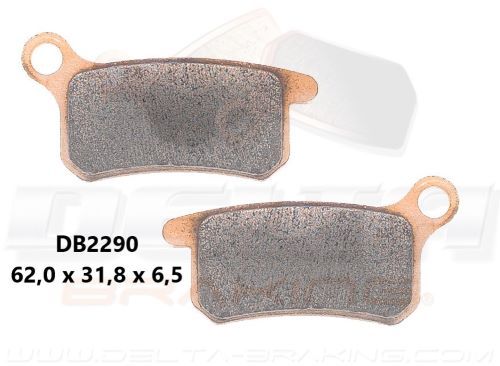 Brzdové obloženie KH357 GAS-GAS 65, Husqvarna 65, KTM 65/ 85, predné/ zadné