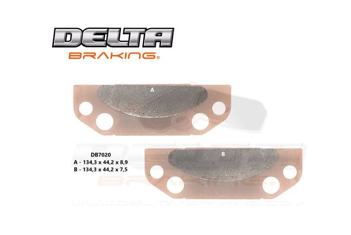 Brzdové obloženie POLARIS Ranger 500/700/800/900, RZR 1000, KH659