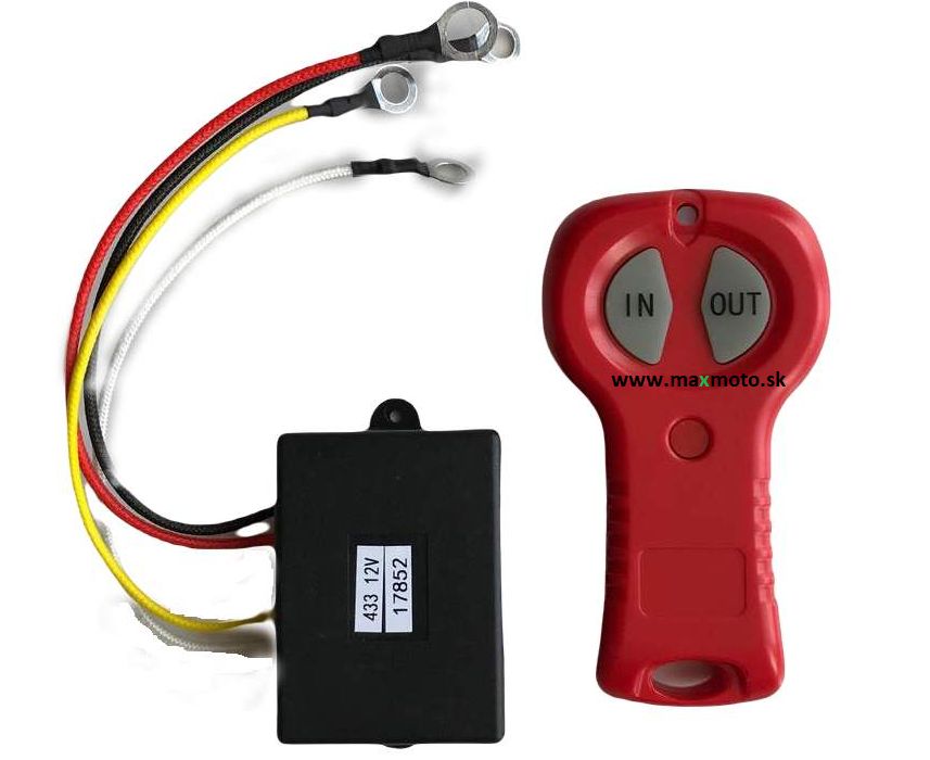 Diaľkové ovládanie k navijakom 12V, WRC