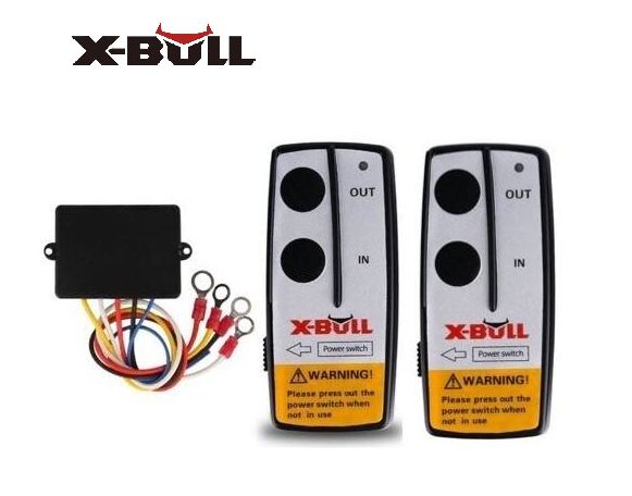 Diaľkové ovládanie X-BULL bezkáblové, 2x ovládač, 12V