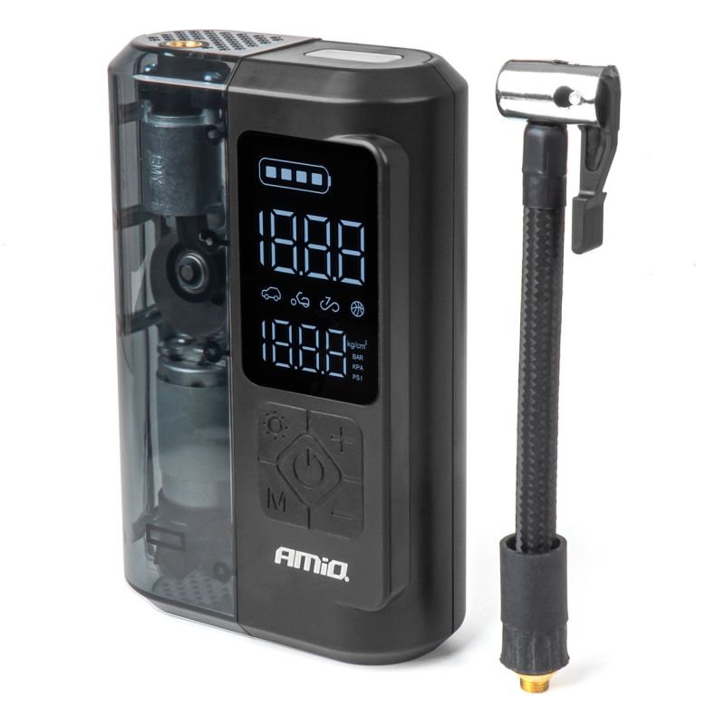 Bezdrôtový vzduchový kompresor LED USB-C 40W AMIO, 04378