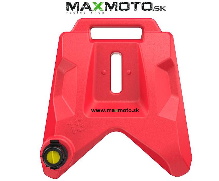 Kanister pre POLARIS SCRAMBLER 850/ 1000, 8L, červený/ čierny