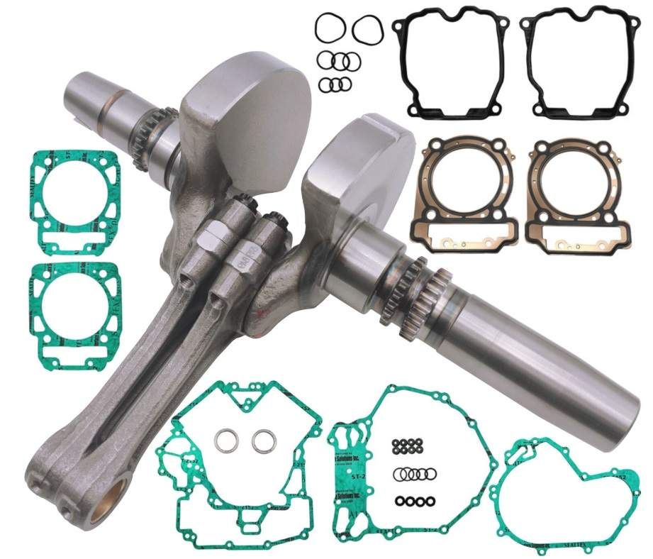 Kľukový hriadeľ, tesnenia motora a klzné ložiská CAN-AM Commander 1000, Outlander 1000, Renegade 1000, 11-19, 420219735, 420219736
