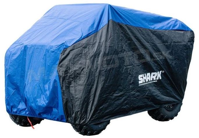 Krycia plachta na štvorkolku SHARK ATV COVER, čierno-modrá XXXL