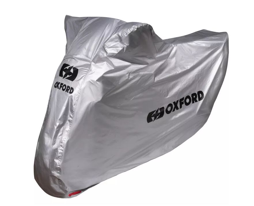 Krycia plachta na motocykle OXFORD Rain Cover - strieborná