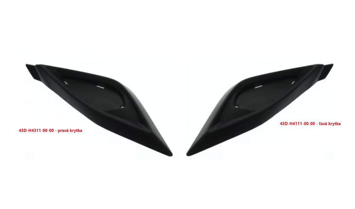 Krytka svetla YAMAHA Raptor 90, 09-13, ľavá/pravá, 43D-H4111-00-00, 43D-H4311-00-00