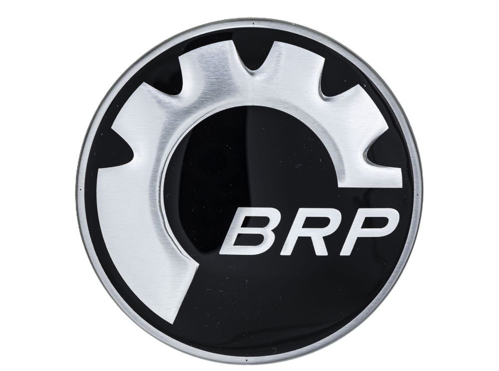 Logo BRP EMBLEM 68mm, Commander, Defender, Maverick, Outlander, Renegade, Traxter, 19-23, 516008739/ 704909041