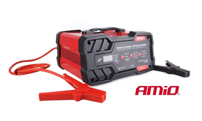 Automatická nabíjačka so štartovacou funkciou 12A 6/12 12V 75A