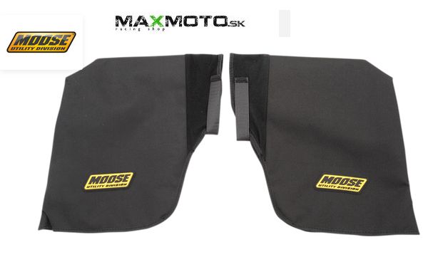 Zateplené návleky na riadidlá štvorkolky MOOSE, čierne