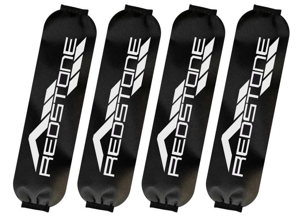 Návleky tlmičov BENDA Redstone, čierne, 4ks