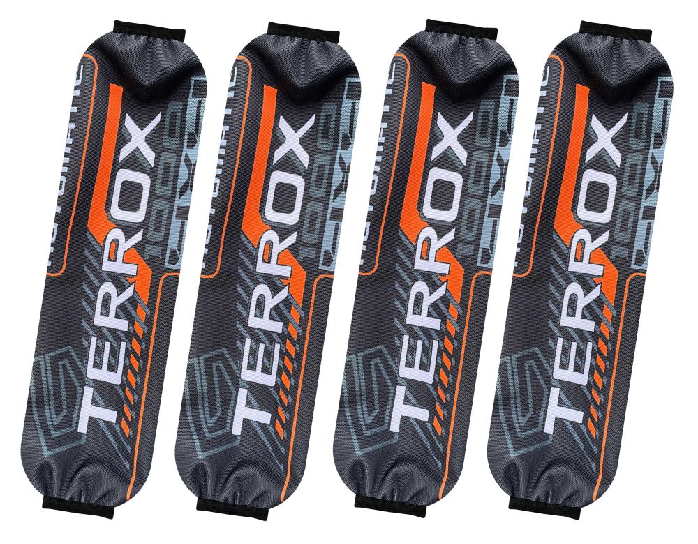 Návleky tlmičov GOES Terrox, čierno-oranžové, 4ks