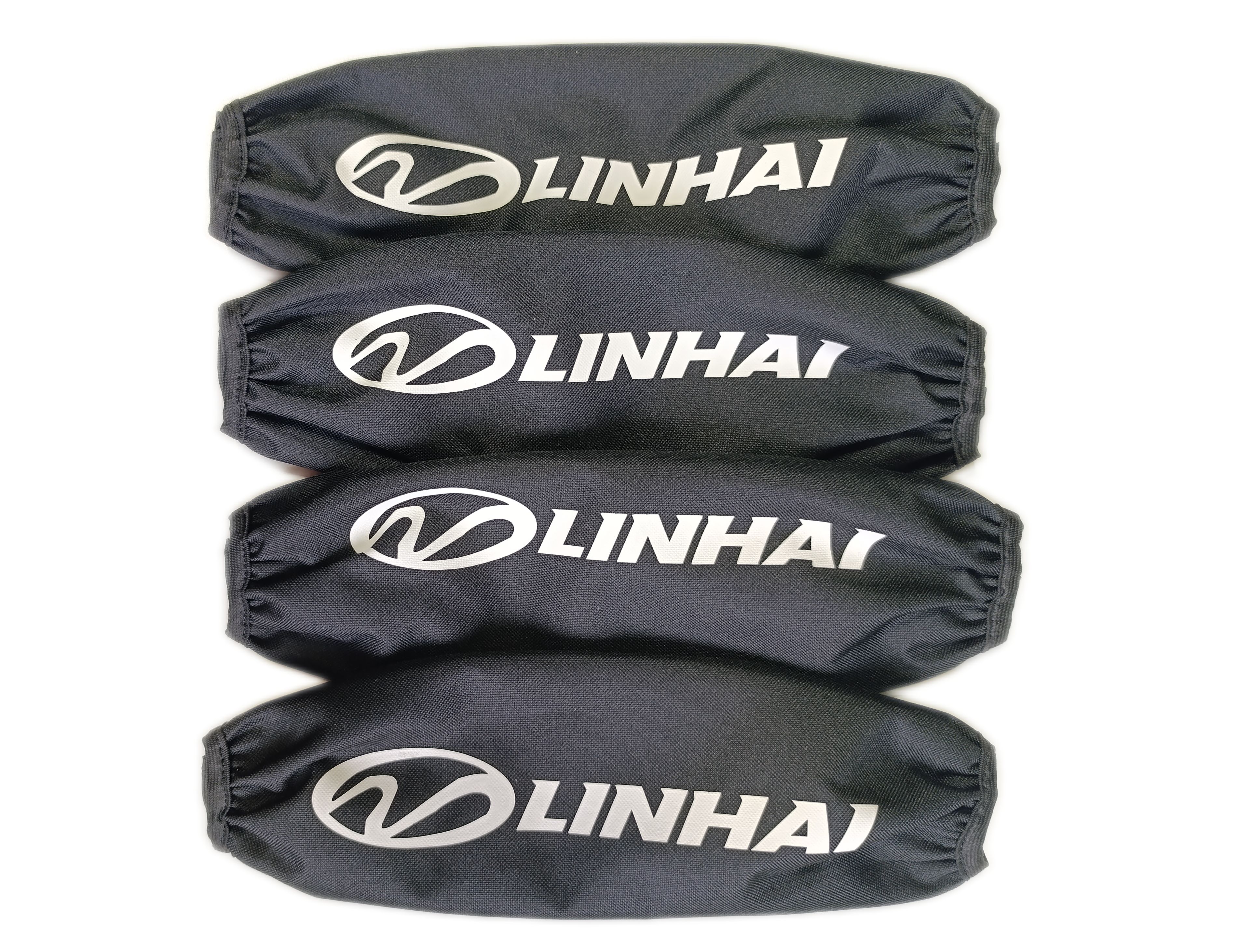 Návleky tlmičov LINHAI 260, 300, 400, 500, 550, čierne, 4ks